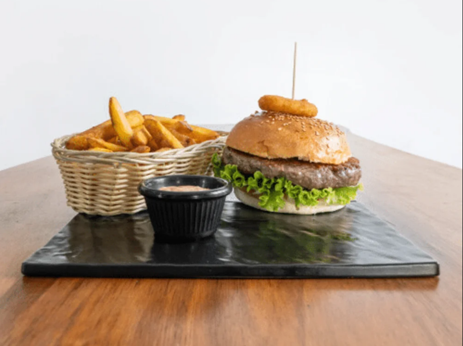 Beef Burger-Menü