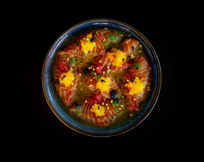 Sashimi Carpaccio Salmone
