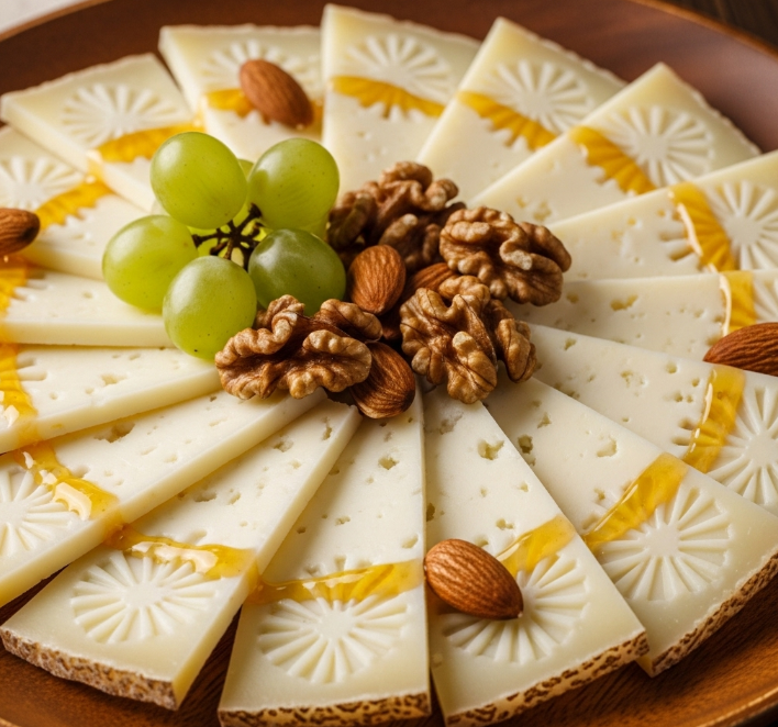 Manchego en Tringulos semicurado