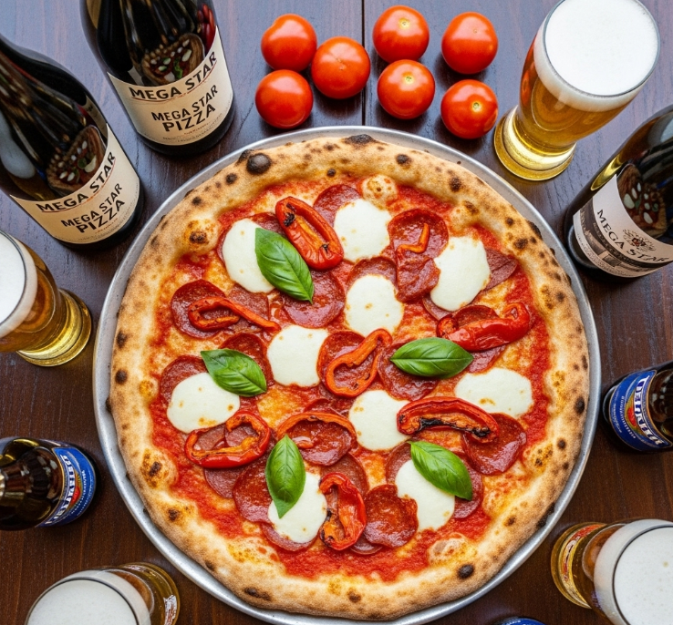 Mega Star Pizza