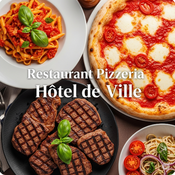 Restaurant Pizzeria Hotel De Ville