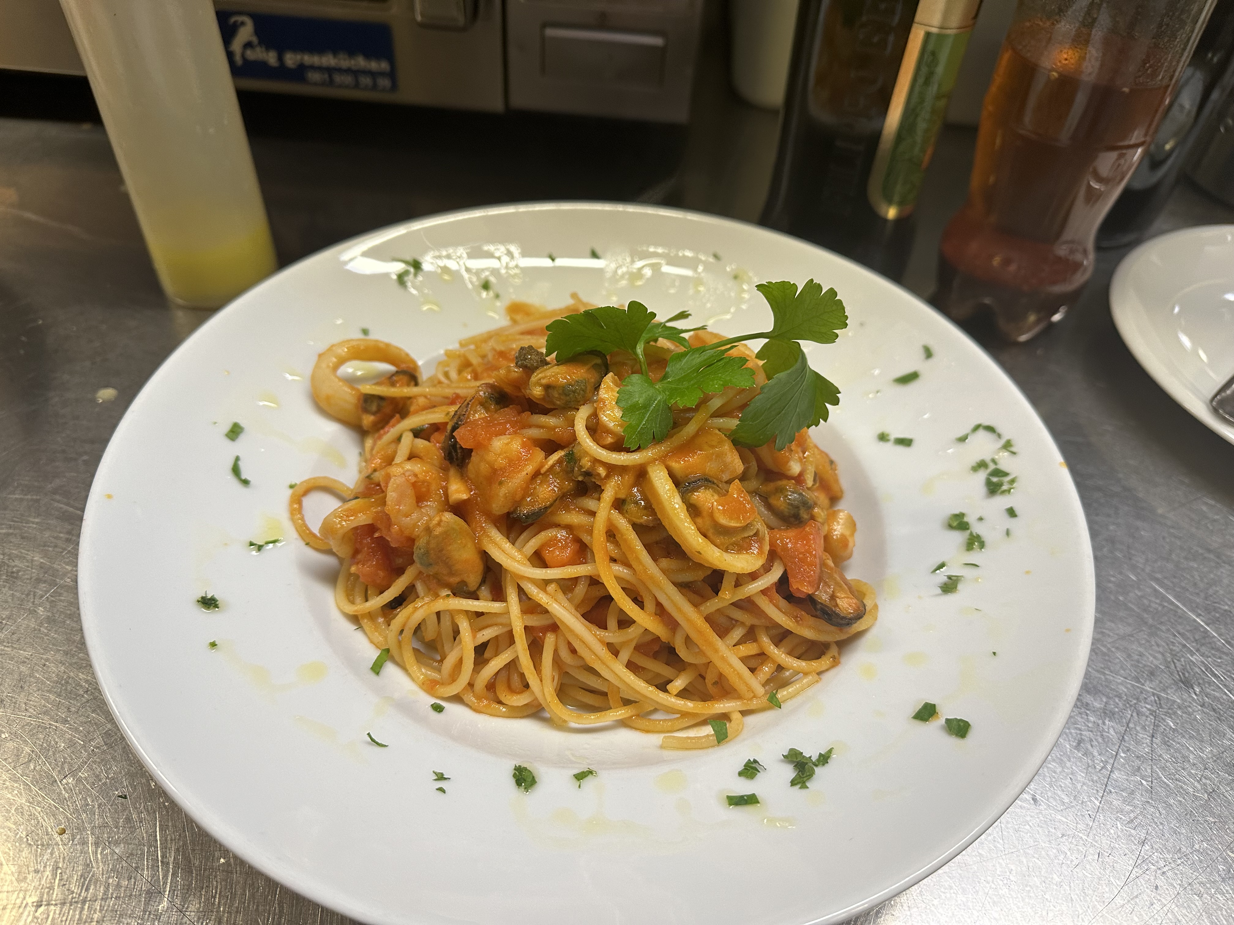 Spaghetti ai frutti mare